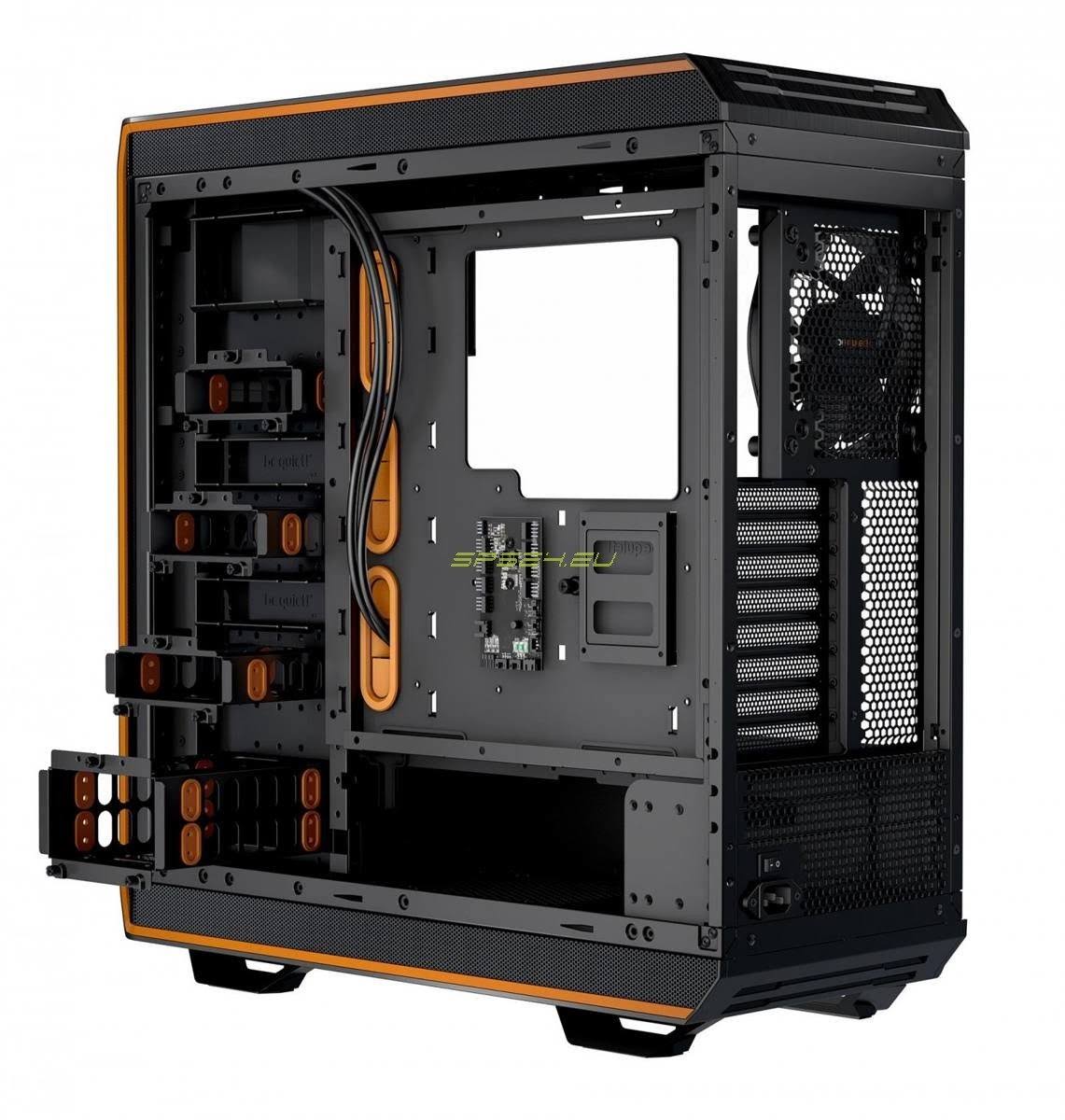 Orange Full-Tower Case X1542