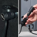 AC to DC converter, 110V to 12V power adapter with circuit breaker, 6ft cord S842118