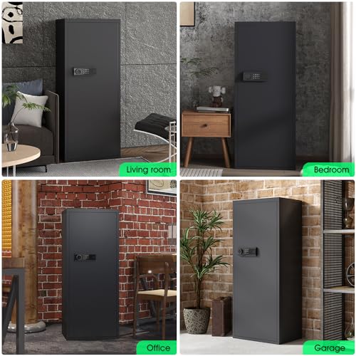 Large Unassembled Gun Safe with LCD Keypad P610237