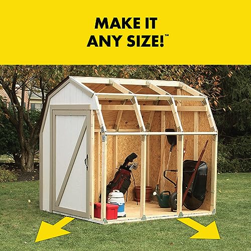 Custom Shed Kit with Peak Roof G237