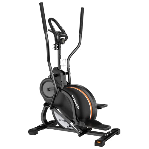 3-in-1 Elliptical Machine Stair Stepper Trainer with 16 Resistance H539