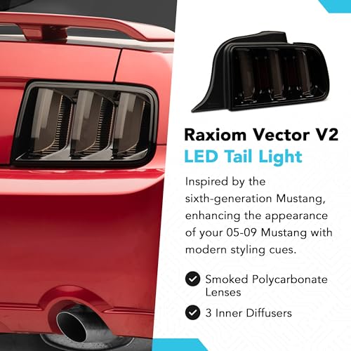 Black Housing Smoked Lens Tail Lights B261