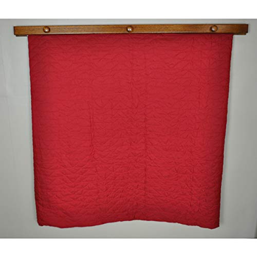 Oak Wood Quilt Hanger for Wall T1222