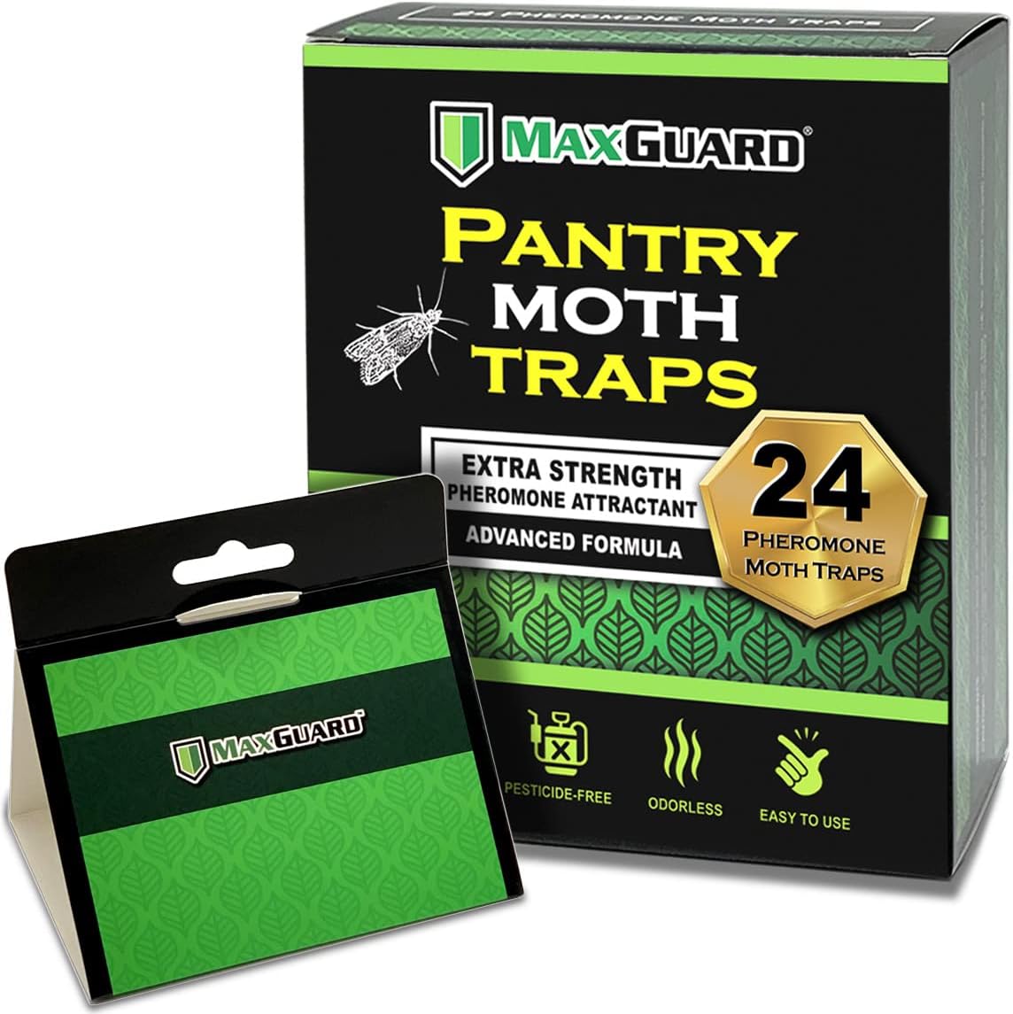 24 Pack Non-Toxic Sticky Glue Trap C15899