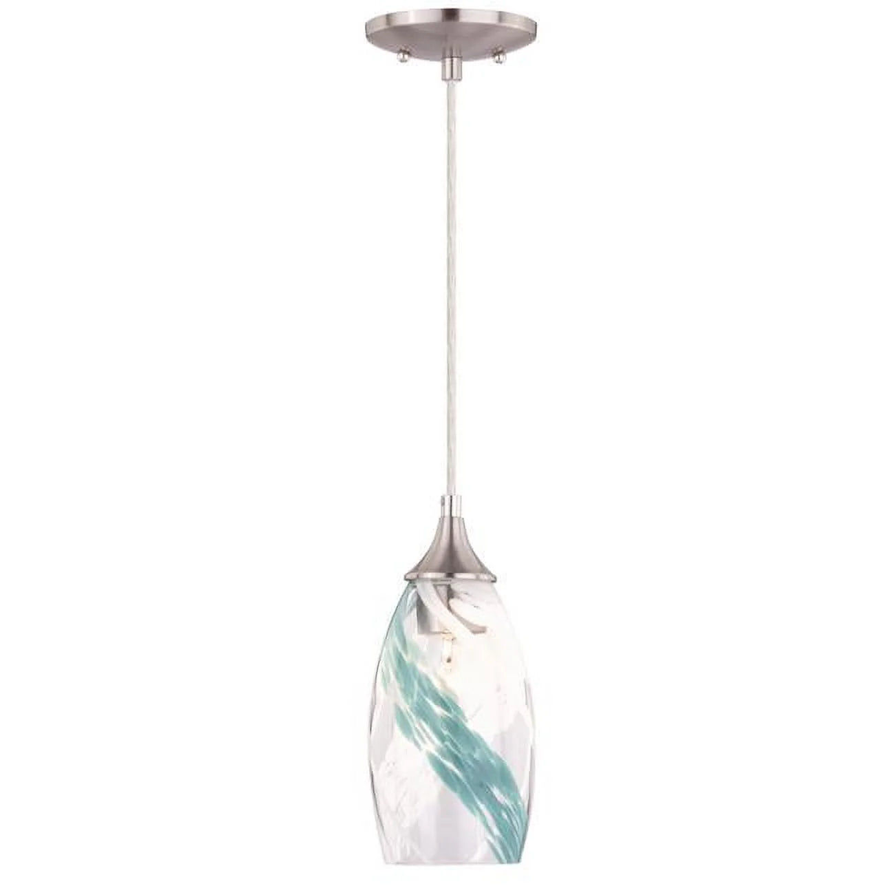 5 in. Satin Nickel Mini Pendant C998076