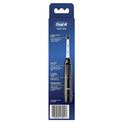 Black Battery Powered Electric Toothbrush O217612
