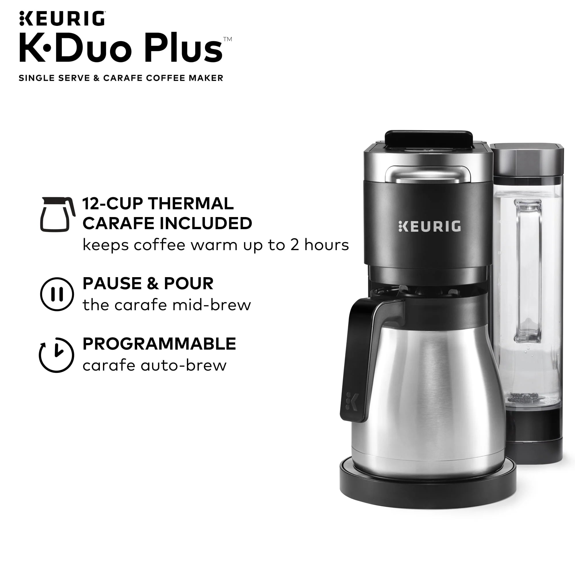 Single Serve & Carafe Coffee Maker S664