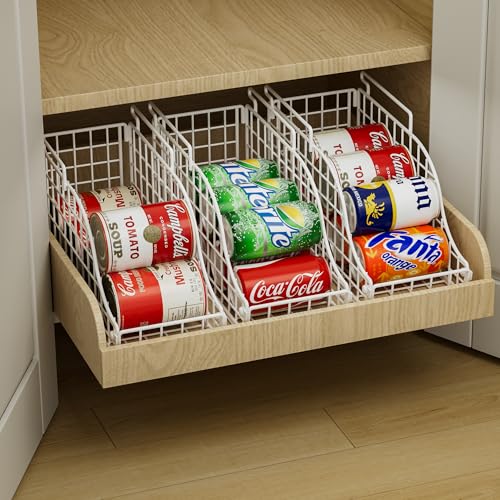 3-Pack Stackable Can Dispenser Bin with Handles V13592