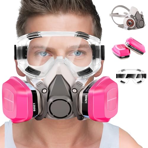 Half Face Gas Mask With Filters O60658