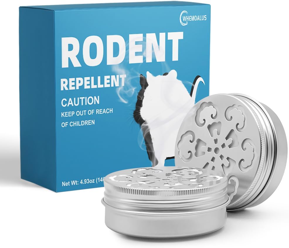 Rodent Repellent, 2 Jars/Box Peppermint Oil N538