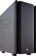 Mid-Tower Case with 3 RGB Fans, Smoked Tempered Glass, Aluminum Trim H31668
