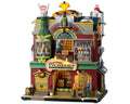 LED Multicolored Christmas Village 10.75 in. W733579