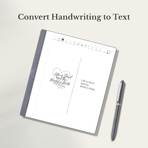 10.3-inch E-Ink Writing Tablet with Pen and Protective Folio A72899