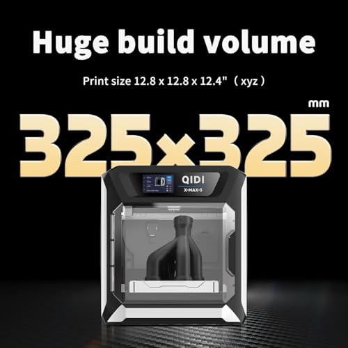 Large Size 3D Printer, 600mm/s Fast Print, 12.8×12.8×12.4" M4665