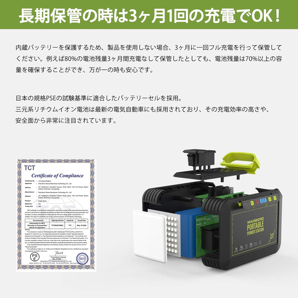 88Wh Portable Power Station with 110V AC Outlet N7914