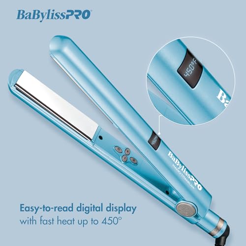 1" Nano Titanium Flat Iron Hair Straightener L264120