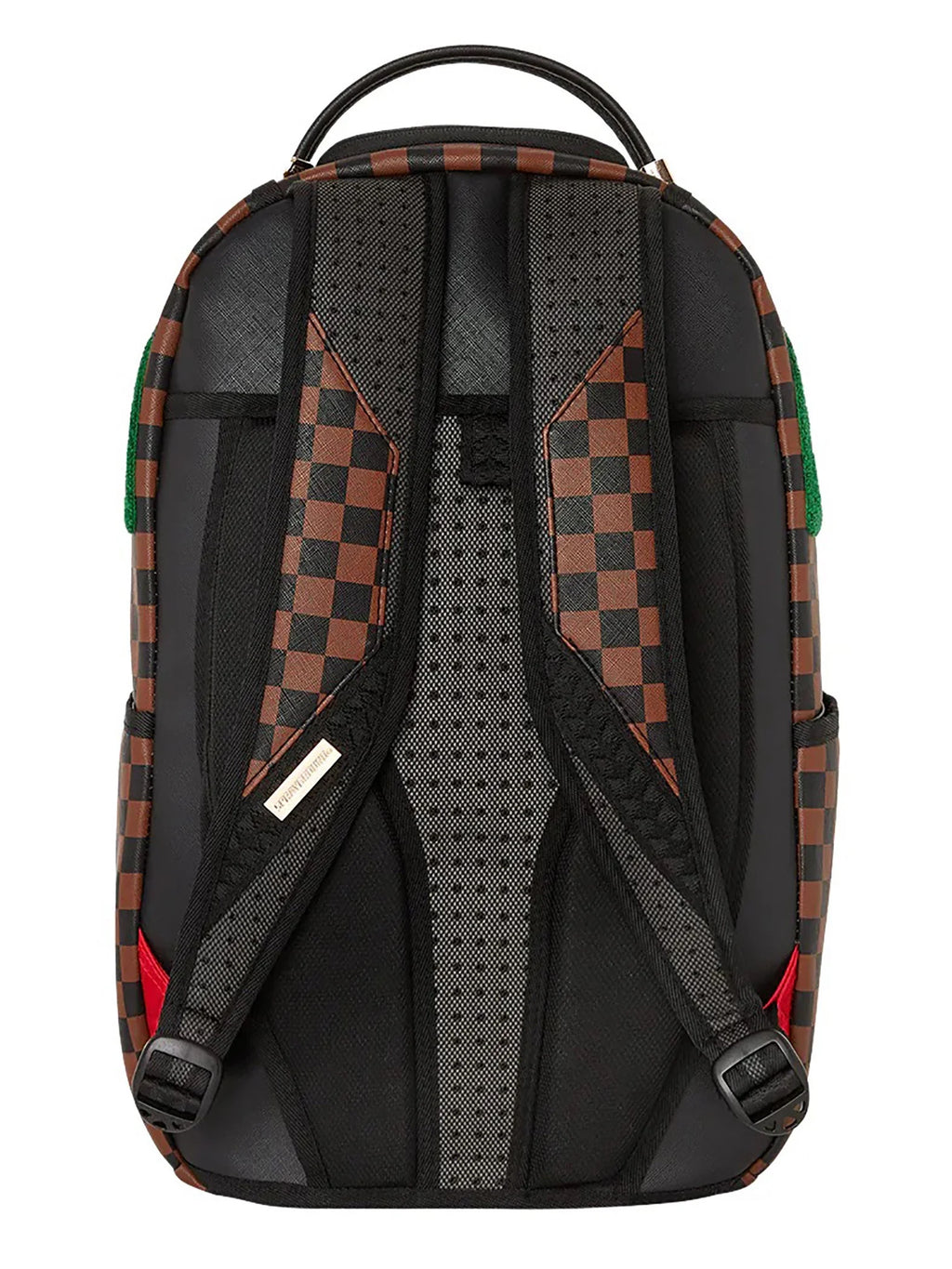 Brown Chenille Backpack F5140