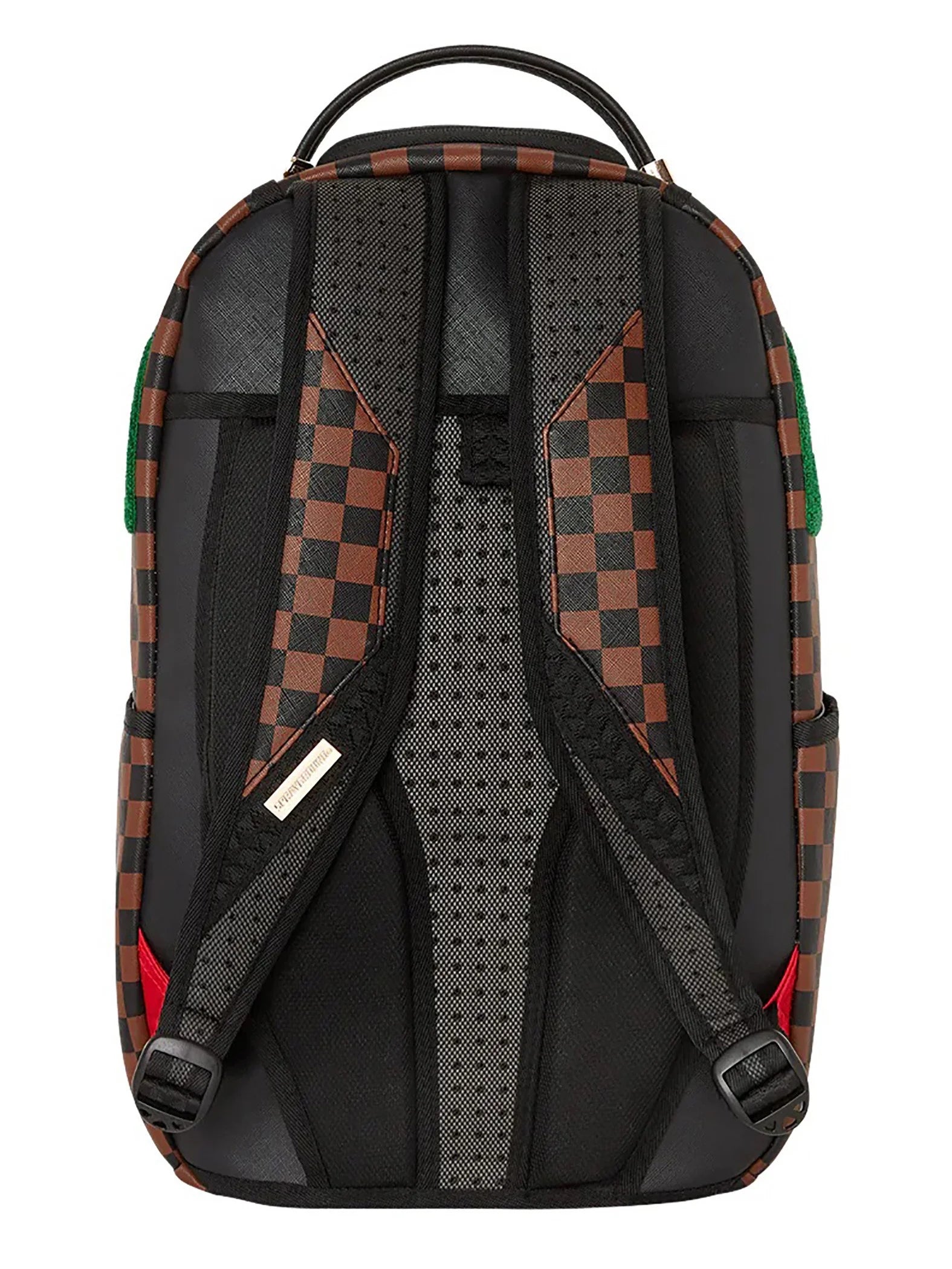 Brown Chenille Backpack F5140