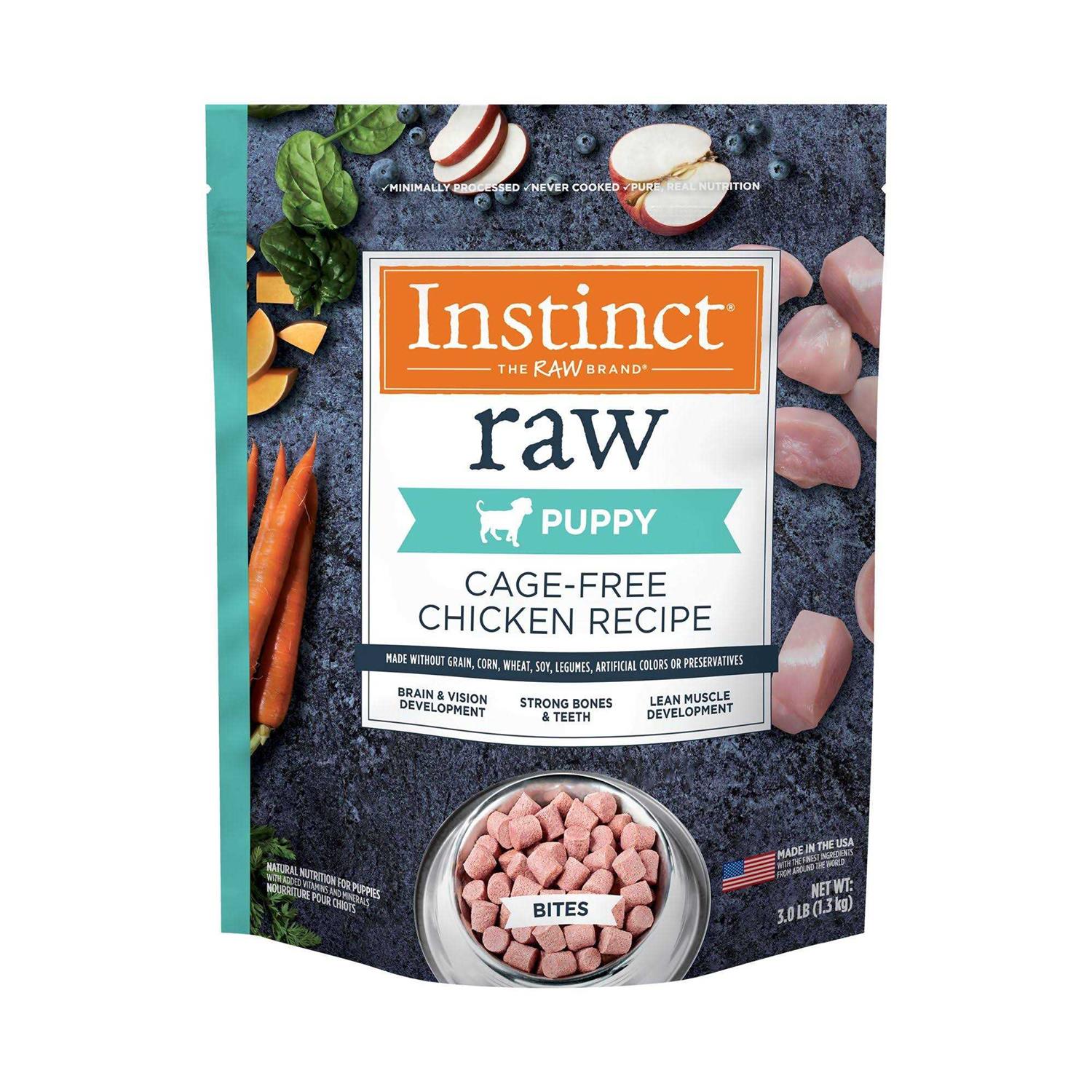 Cage-Free Chicken Recipe Puppy Bites Dog Food D963214