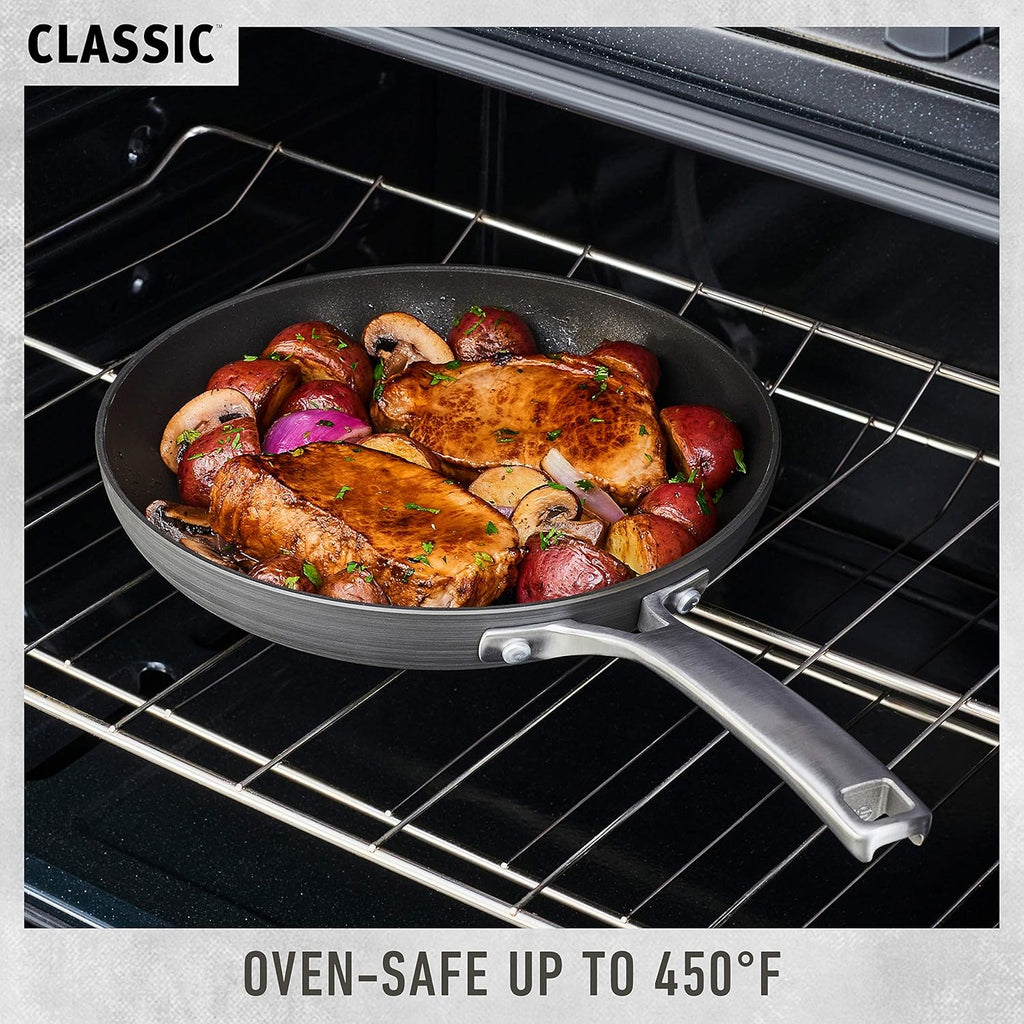 Classic Nonstick Dutch Oven with Cover, 7 quart, Grey I67858