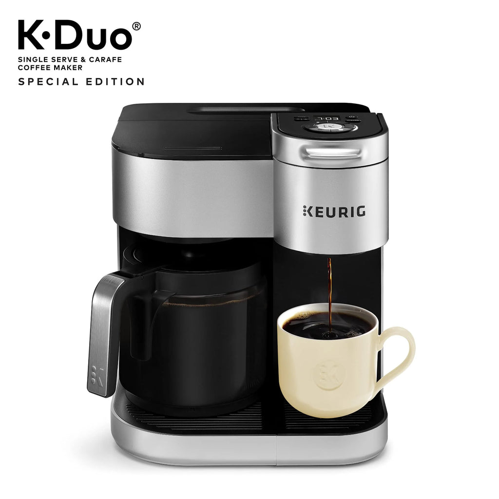 Silver Single Serve Coffee Maker Q281