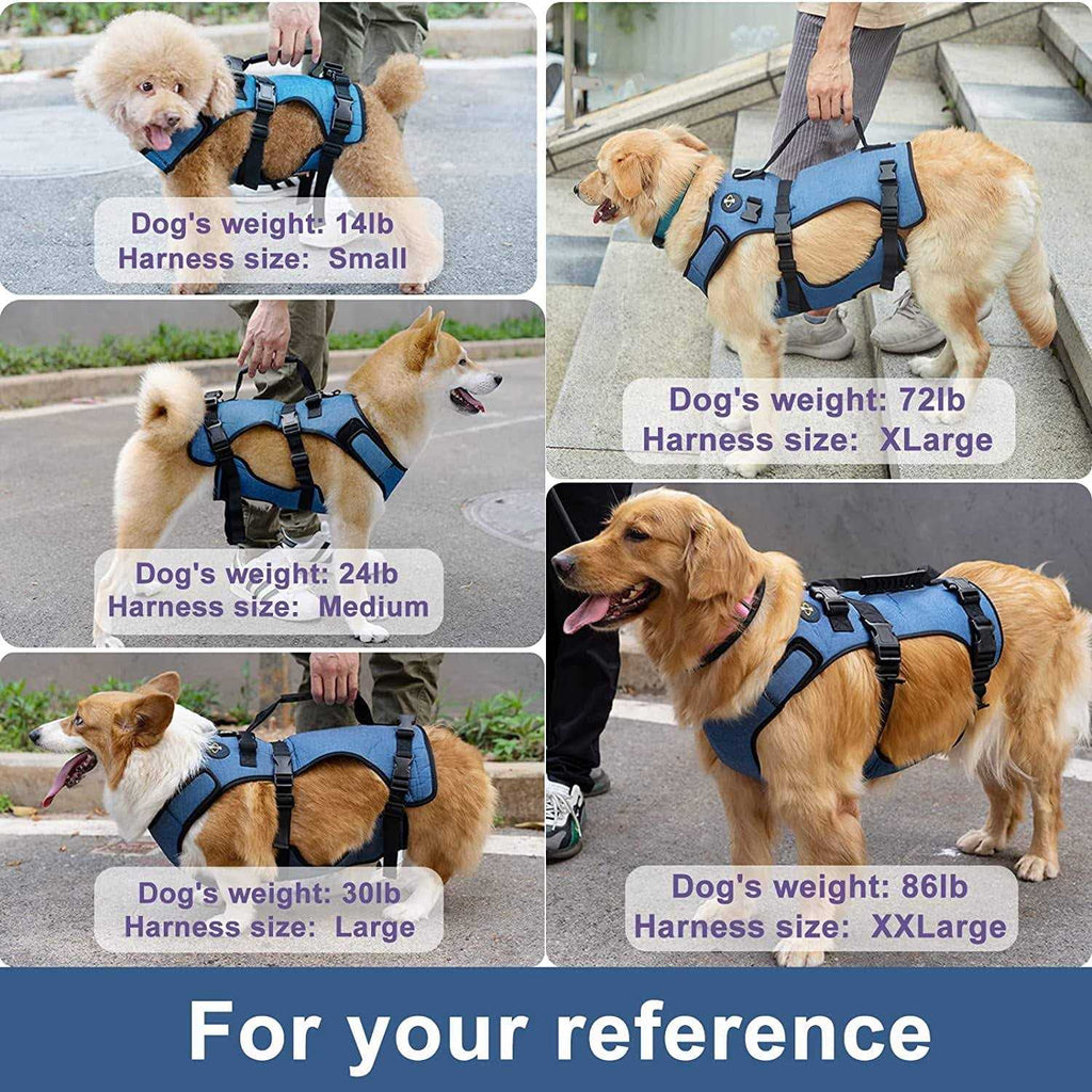 Adjustable Breathable Dog Lift Harness K73402