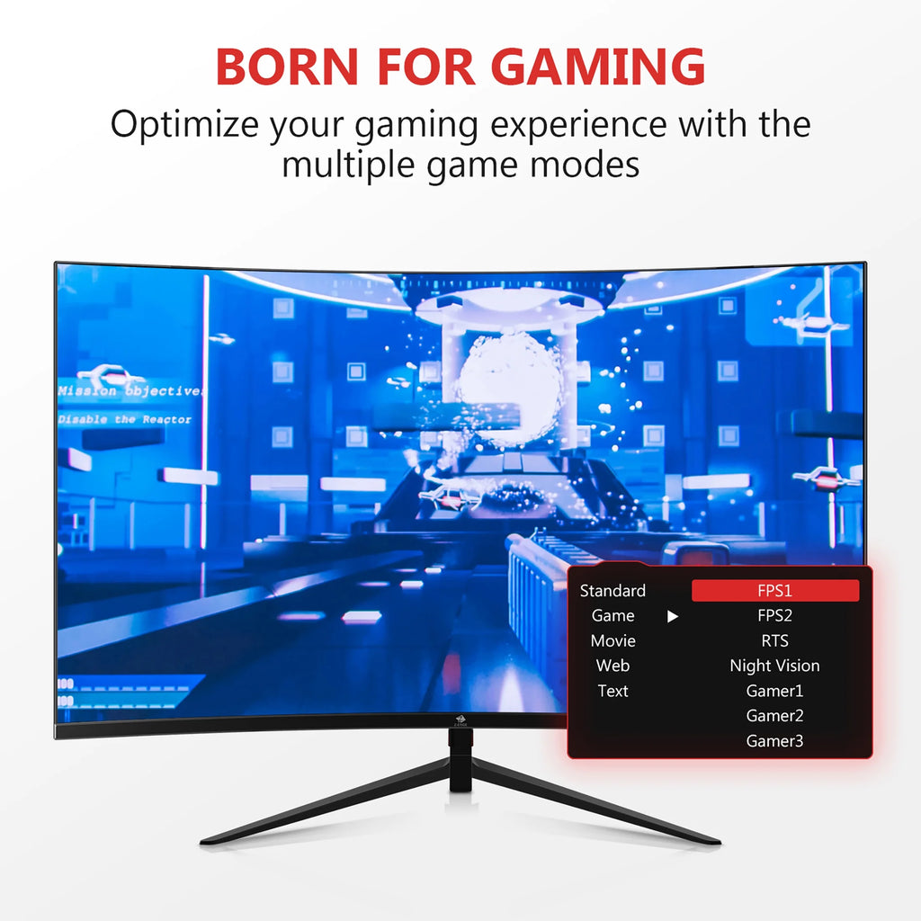 27-Inch Curved Gaming Monitor 240Hz 1ms Full HD LED Monitor G137022