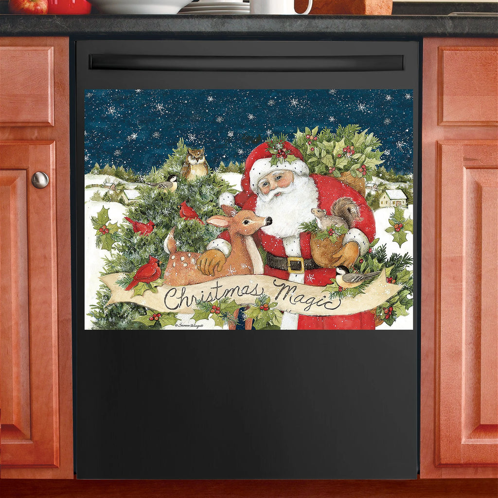 3-Piece Seasonal Decorative Kitchen Dishwasher Magnet Set V301