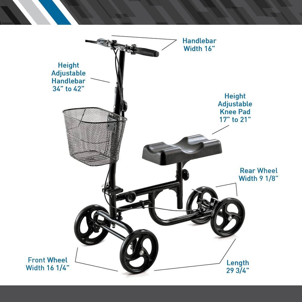Lightweight Foldable Knee Walker W217