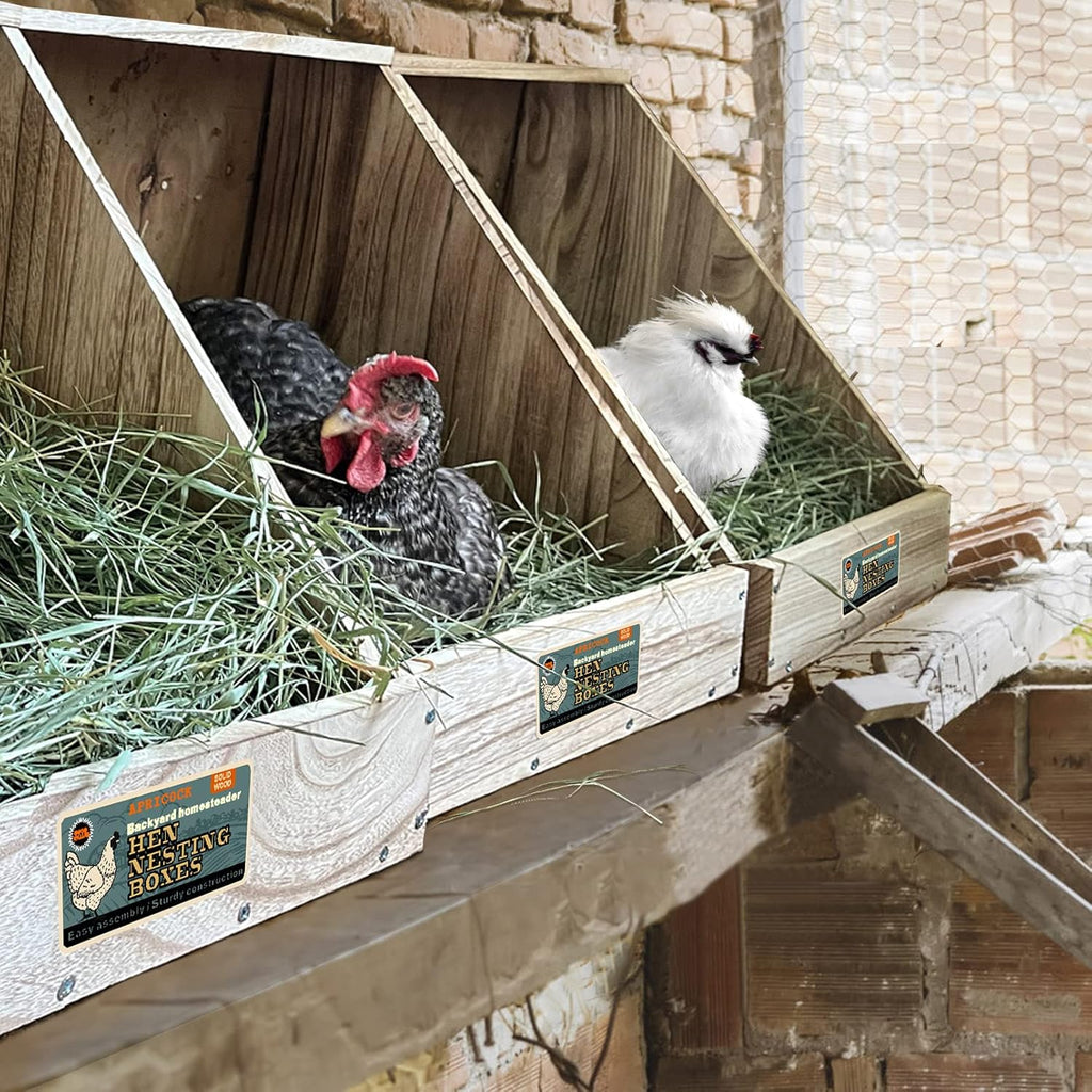 Single Compartment Wood Nesting Box (1 Pack) F10739