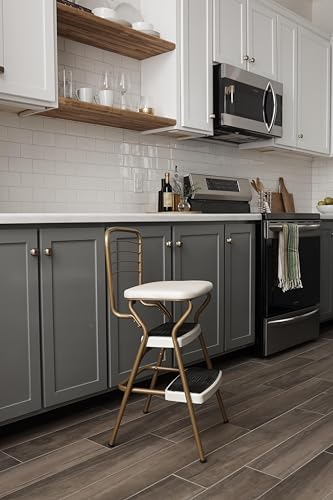 Black Chair and Step Stool S770