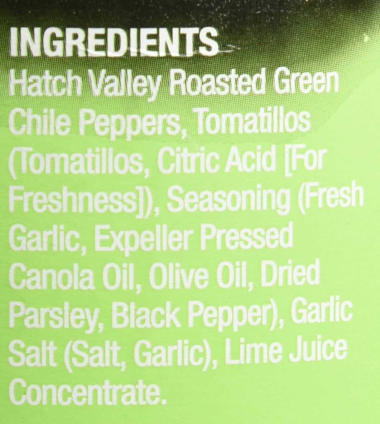 40 oz Southwestern Green Chile Salsa B133820
