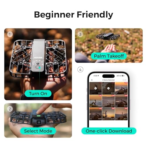 Black Foldable Mini Drone with Camera F575294