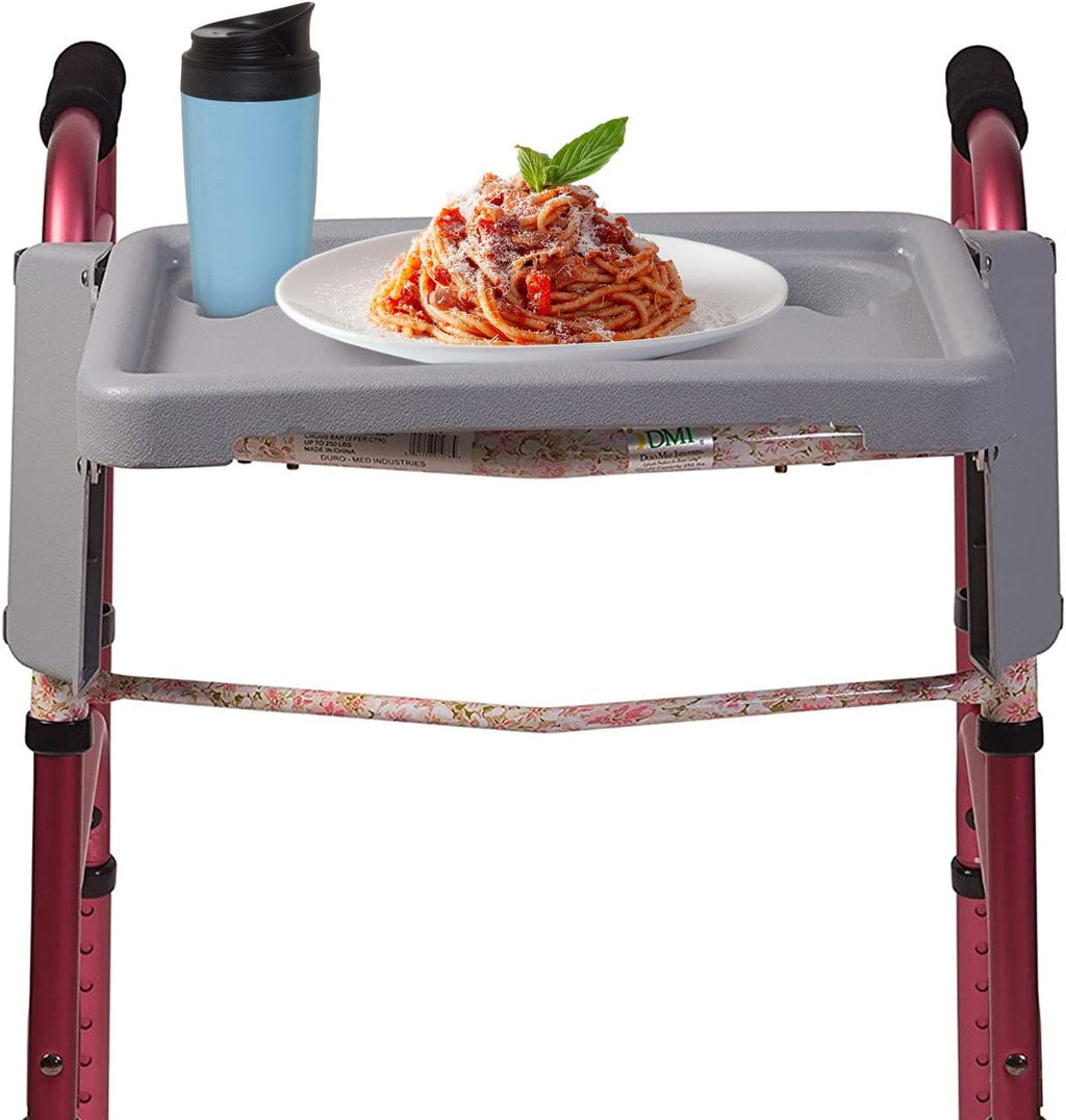 Walker Tray with Two Cup Holders, 16 x 11.8 Q7712