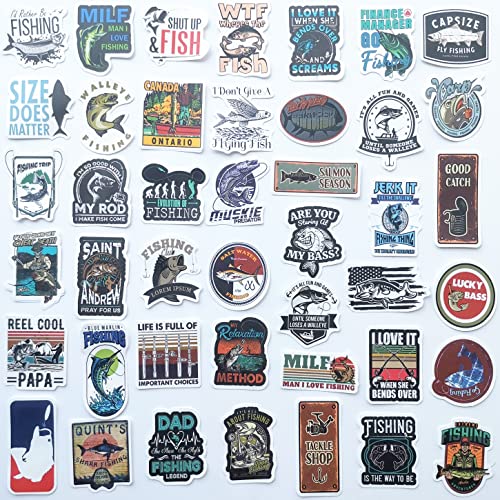 50Pcs Fish Decals I856