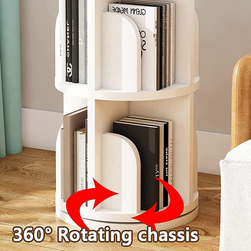 5 Tier Solid Wood Standing Bookcase H63303