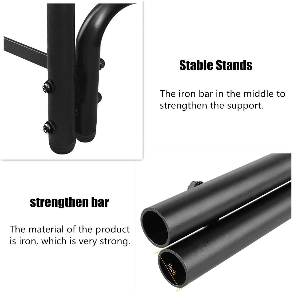 Black 8ft Firewood Rack W792