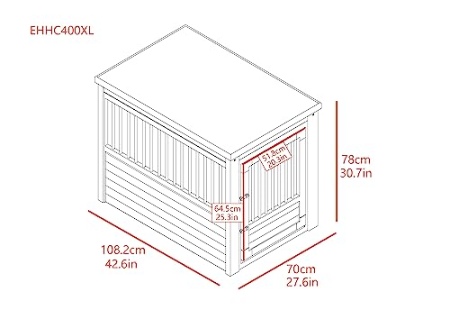 Dog Crate End Table with Stainless Steel Tubing E6601
