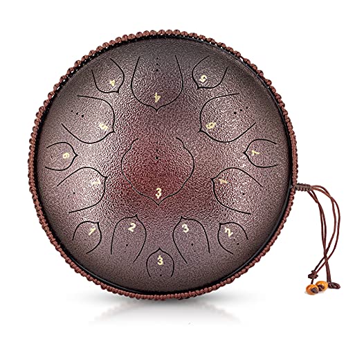 15 Notes 13 Inches Steel Tongue Drum F175767