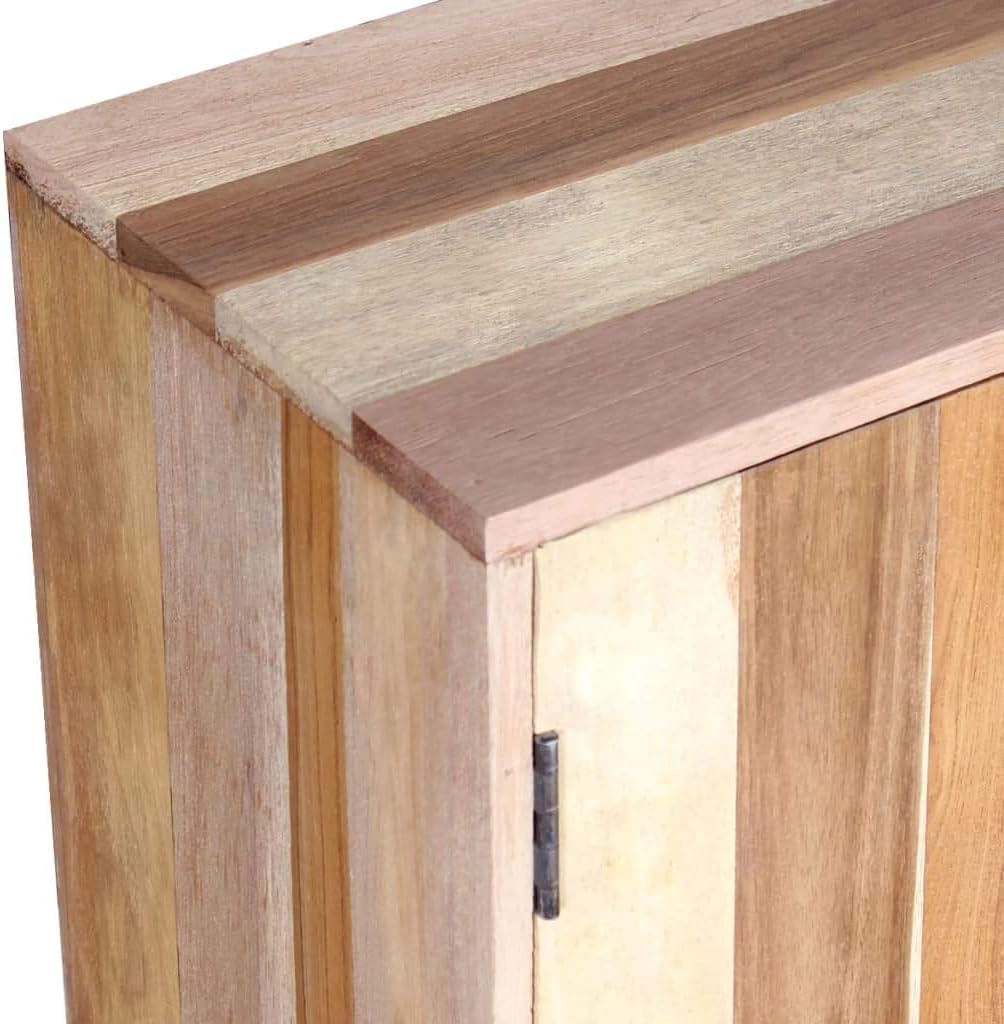 Industrial Wooden Storage Cabinet Sideboard Solid Reclaimed Wood I163
