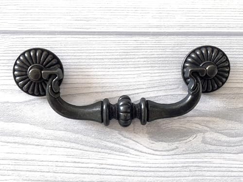 4.5" Antique Black Bronze Cabinet Pull G903