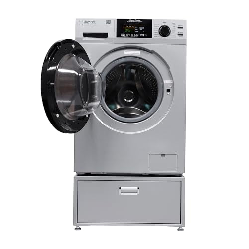 Compact Laundry Solution Washer Dryer with Pedestal R613