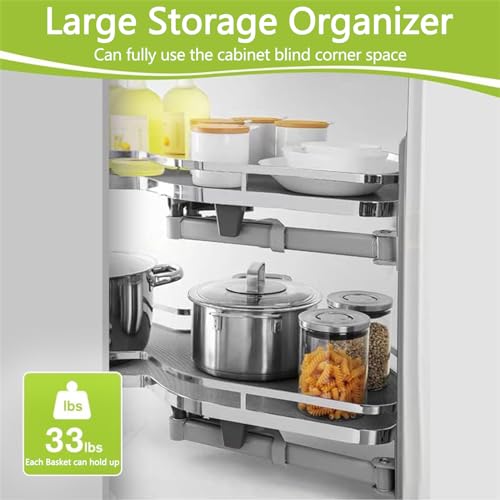 Two Shelf Pull Out Cabinet Organizer R48182