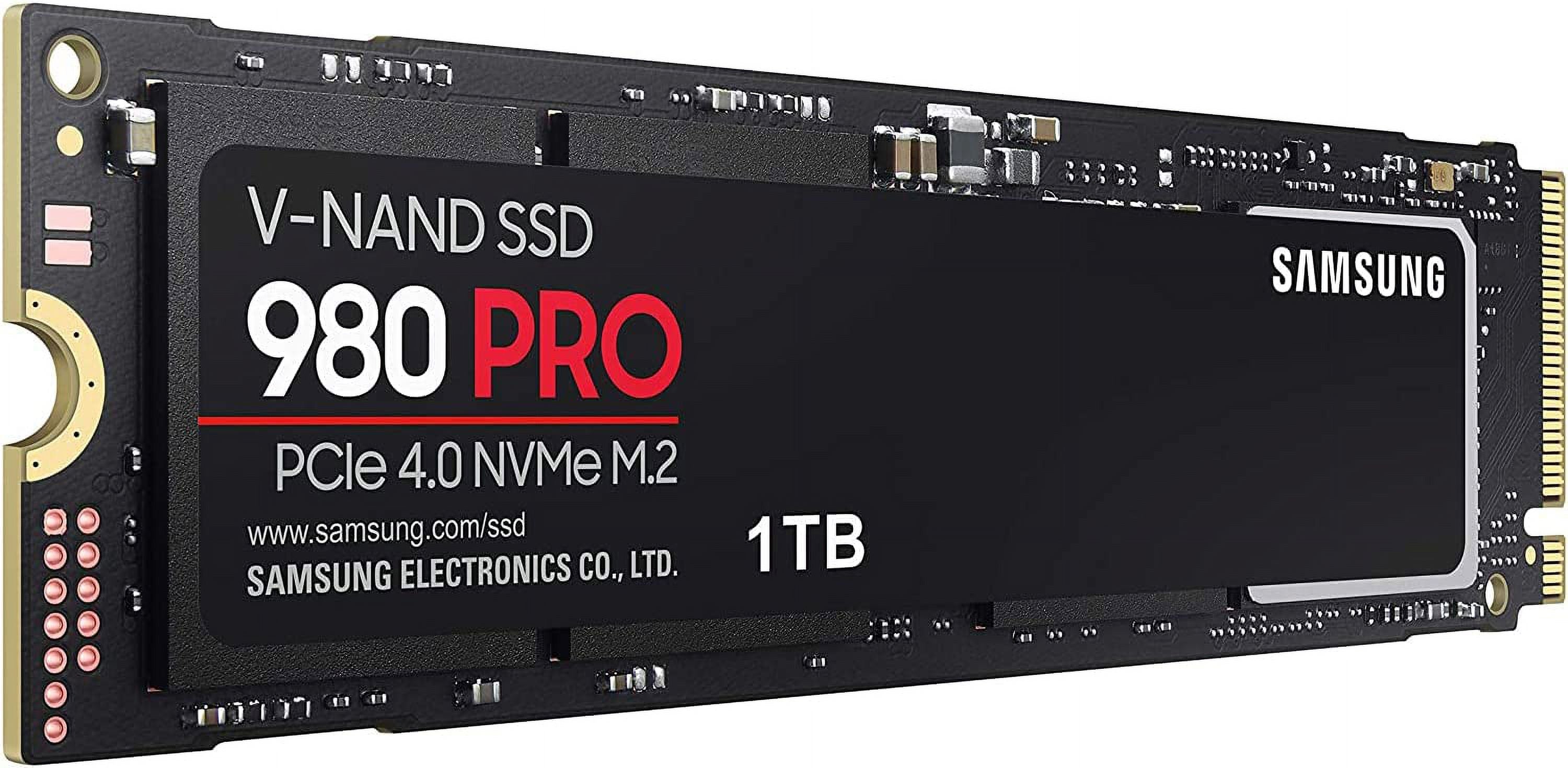 1TB PCIe 4.0 NVMe SSD Bundle with 32GB SDHC Memory Card and Microfiber Cleaning Cloth U85593