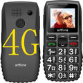 Black Big Button Cell Phone Unlocked LTE P756