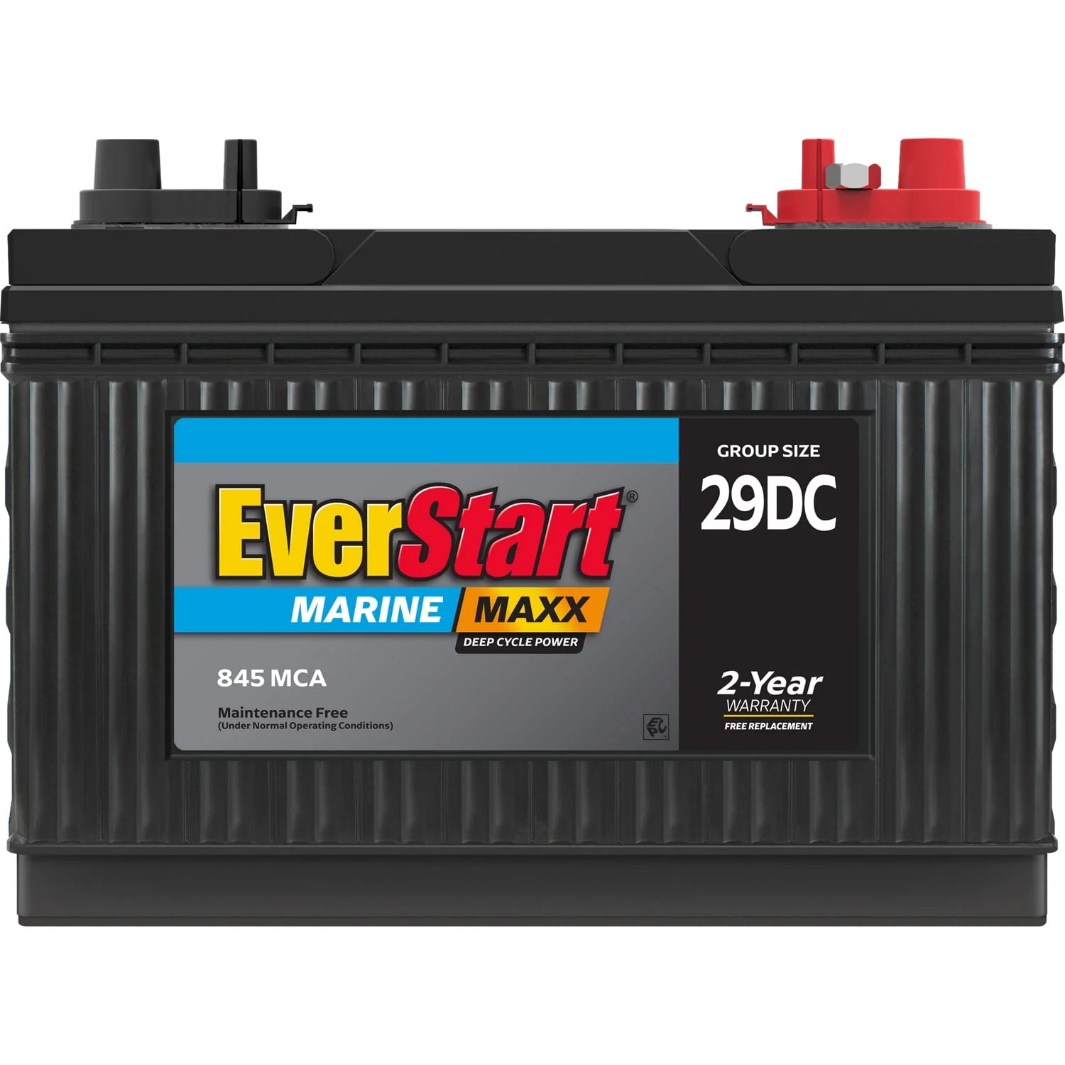 Group Size 29DC 12 Volt 845 CCA Marine Battery Z7963