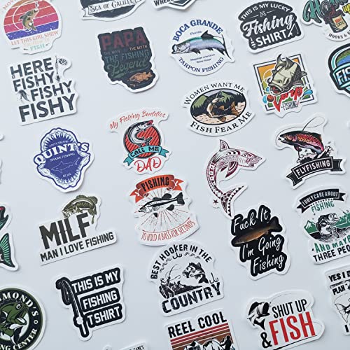 50Pcs Fish Decals I856