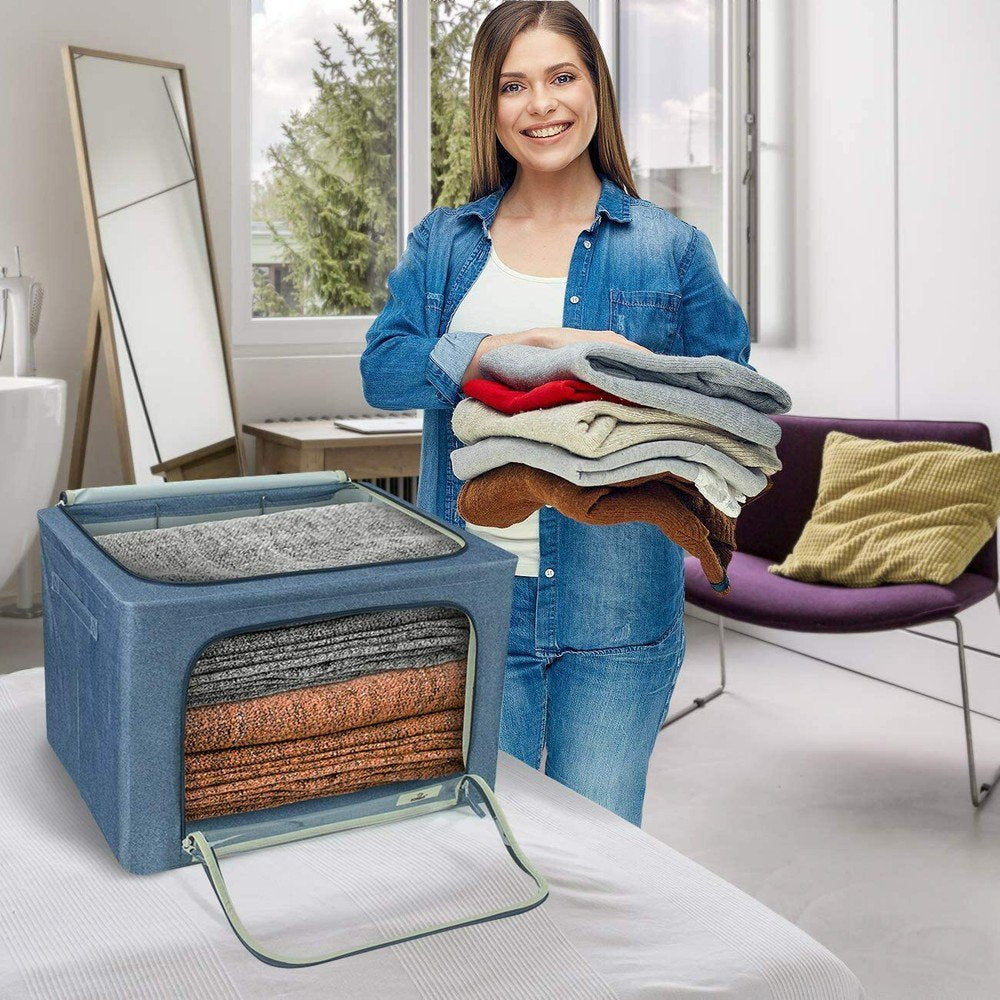 Stackable Clothes & Blanket Storage Bags (2-Pack) W524