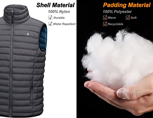 Lightweight Warm Puffer Vest Sleeveless Jacket T162150