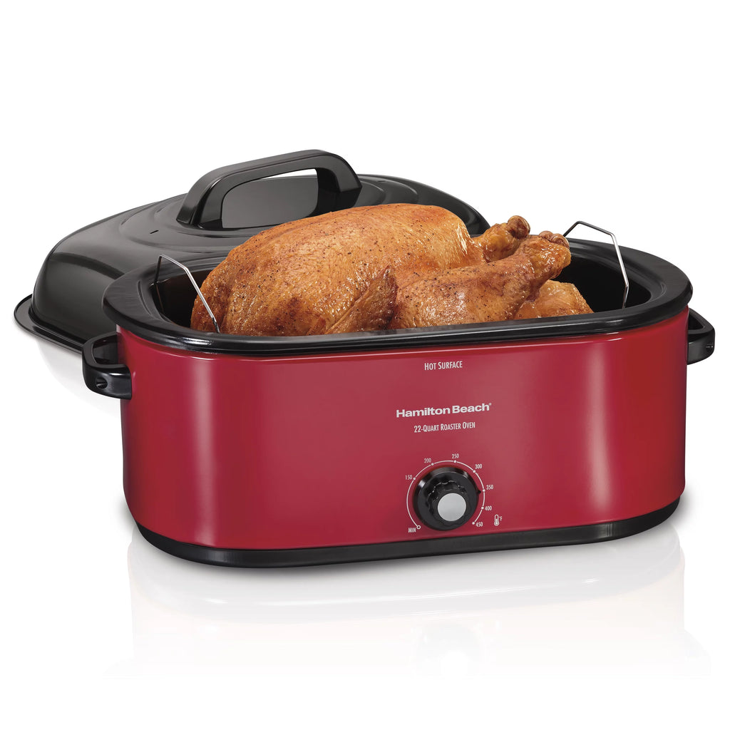 22 Quart Red Roaster Oven X620137